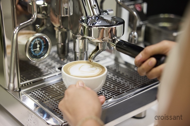 a machine on the stove