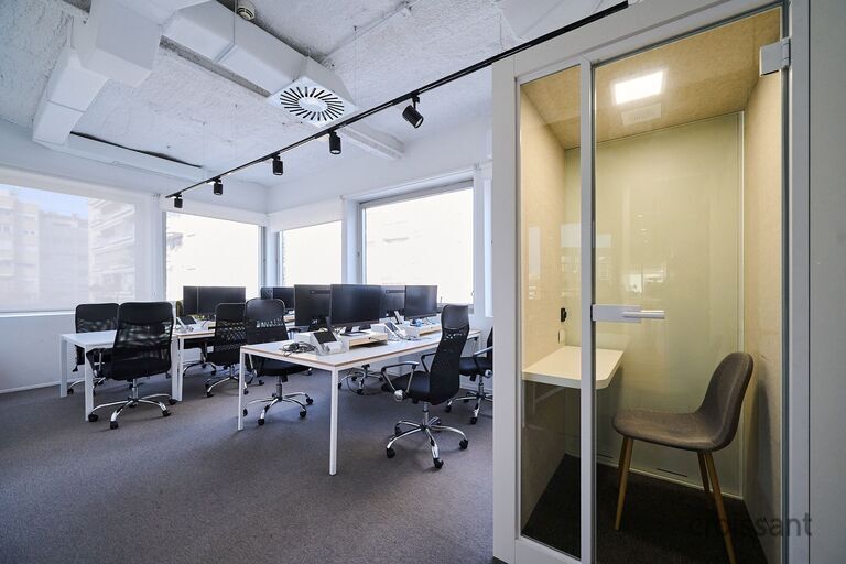 a large room