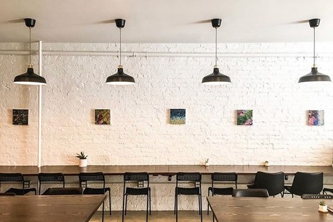 a large room