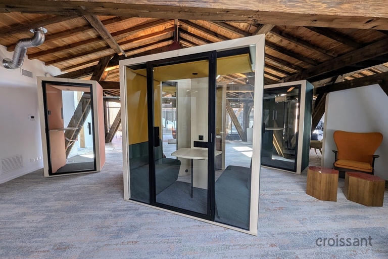 a close up of a brick building