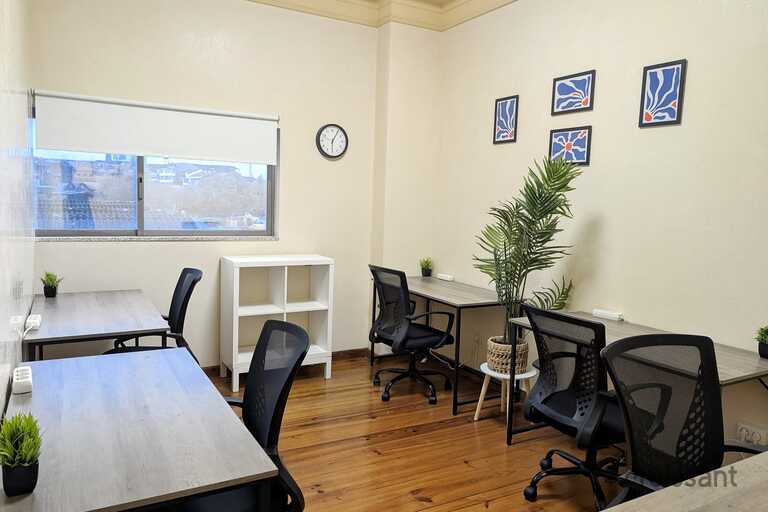 a view of a living room