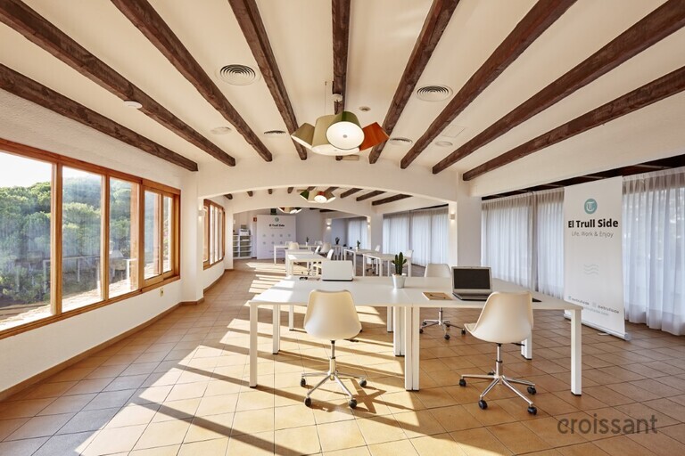 a large room