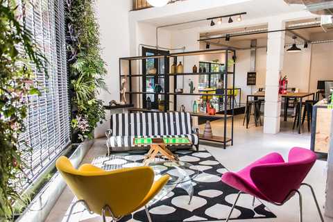 a dining room table