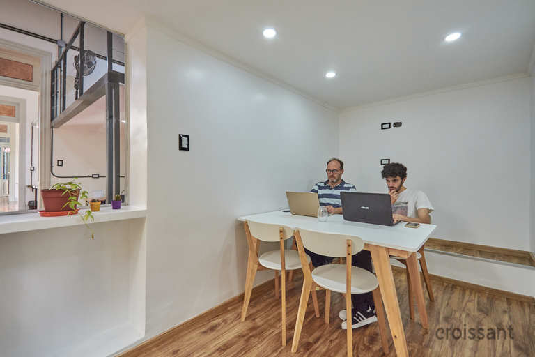 a dining room table