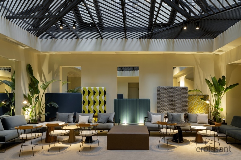 a room filled with lots of furniture