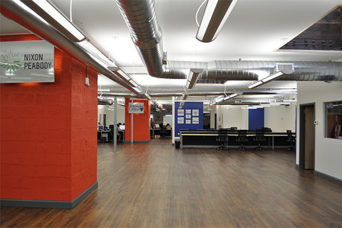 a group of people in a room