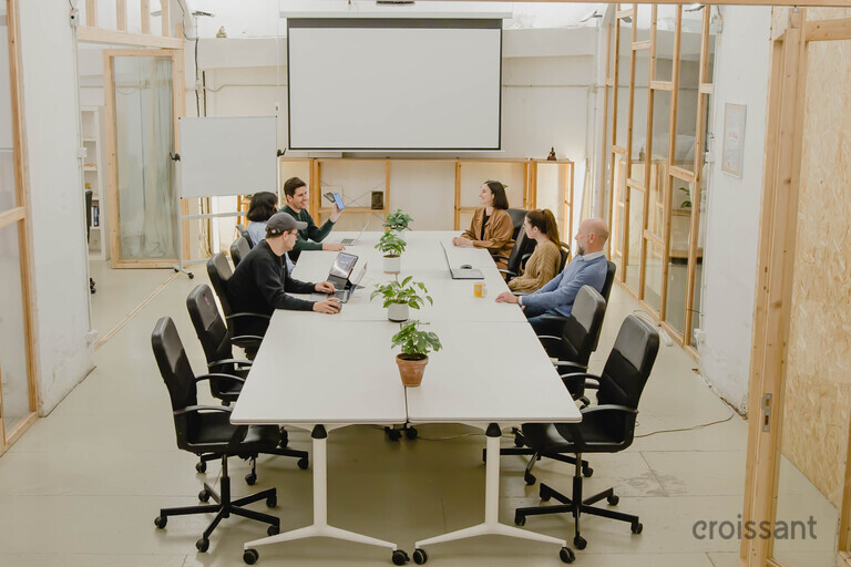 a person sitting at a table