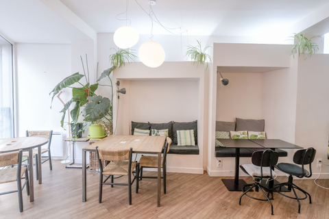 a dining room table
