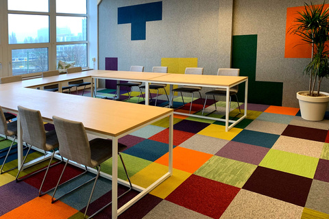 a dining room table
