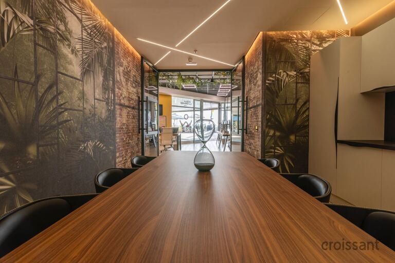 a view of a living room