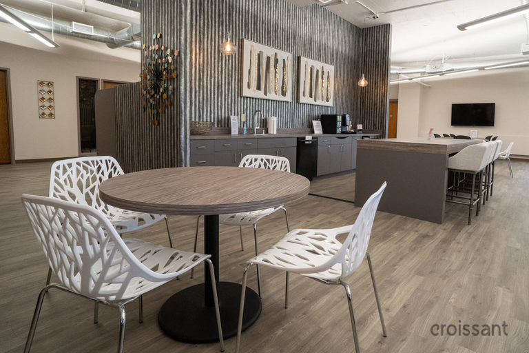 a dining room table