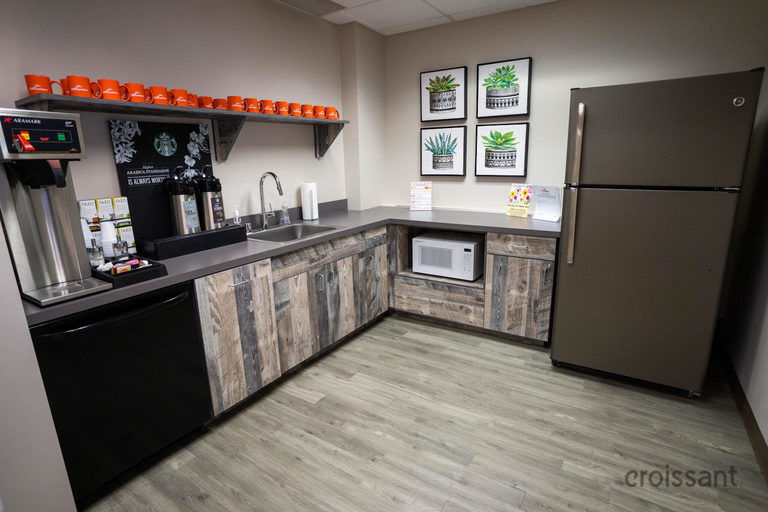 a view of a kitchen floor