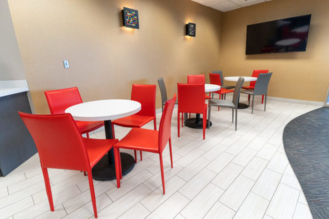 a dining room table