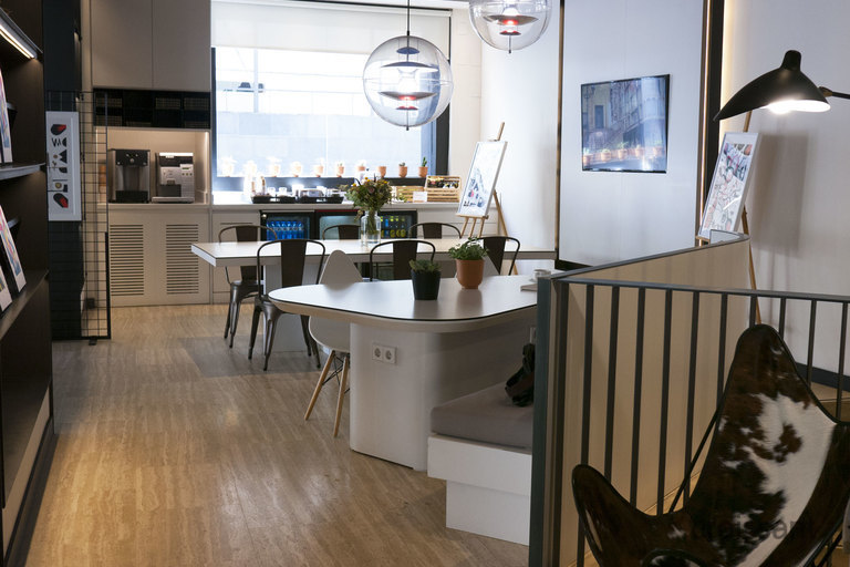 a room full of furniture