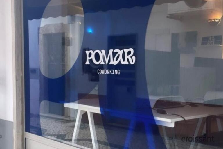a close up of a store window