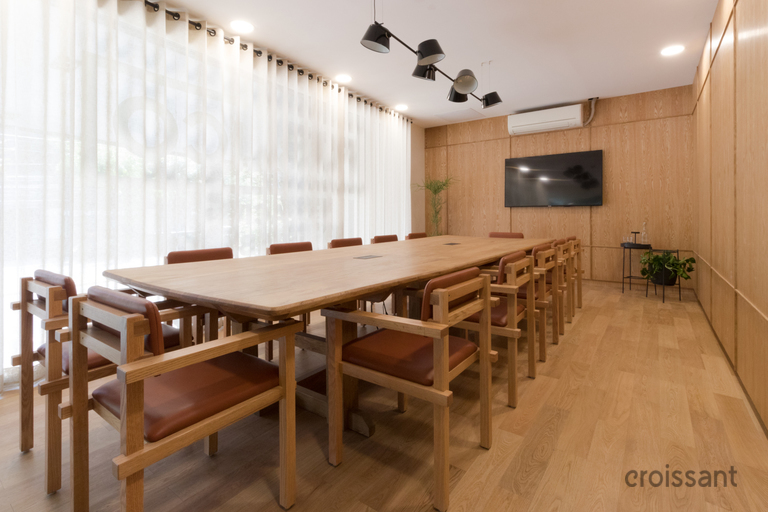 a dining room table