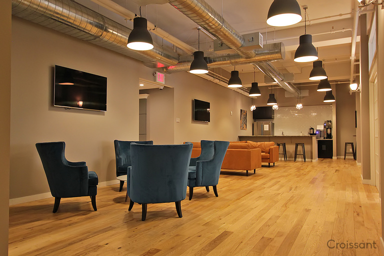 a large room