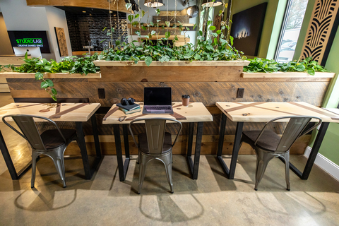 a dining room table