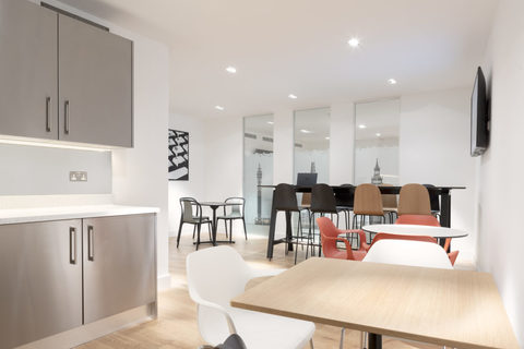 a dining room table