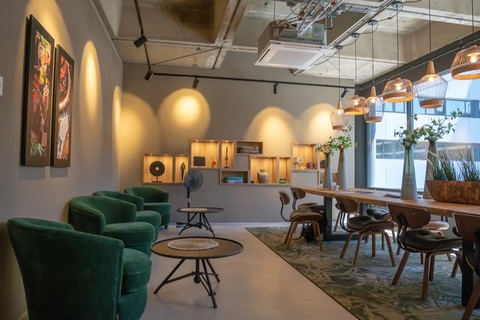 a dining room table