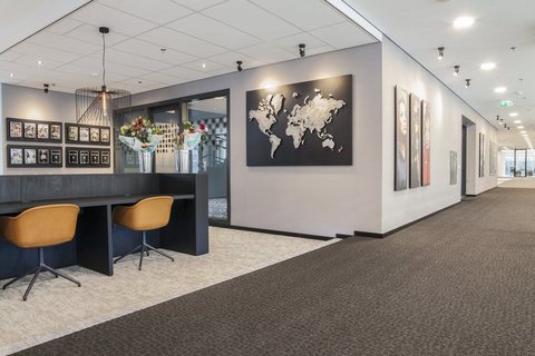 a large room