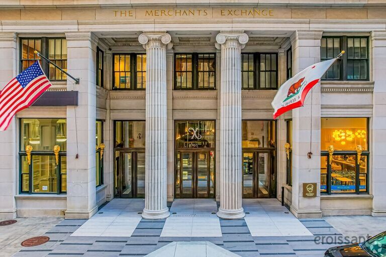 a store front at day