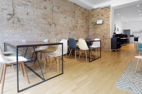 a dining room table