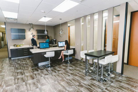 a large room