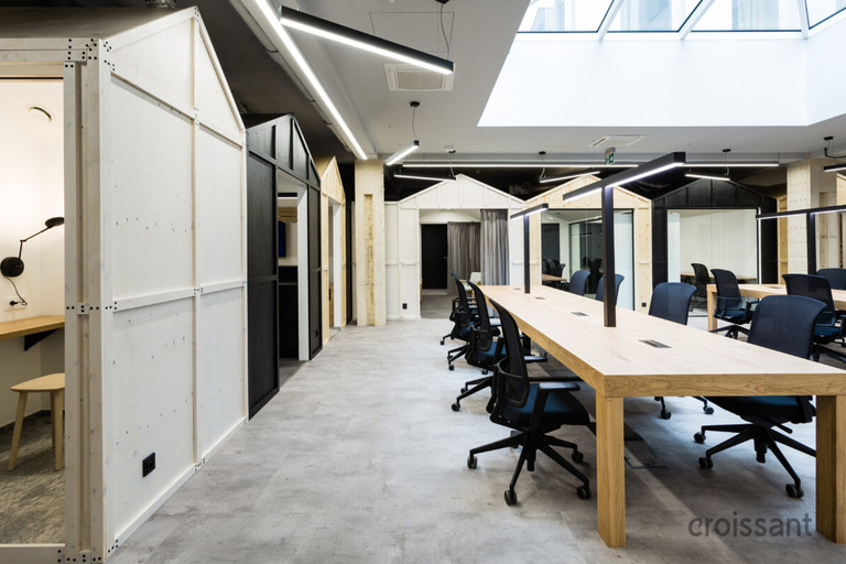 a large room